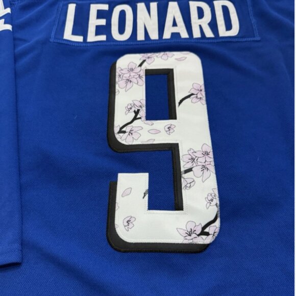 Ryan Leonard Washington Capitals 24-25 Cherry Blossom Jersey - Picture 6 of 7